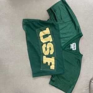 University of South Florida USF Cropped Gameday Jersey